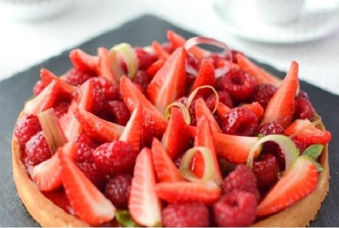 Песочный пирог с фруктами — рецепт с фото пошагово