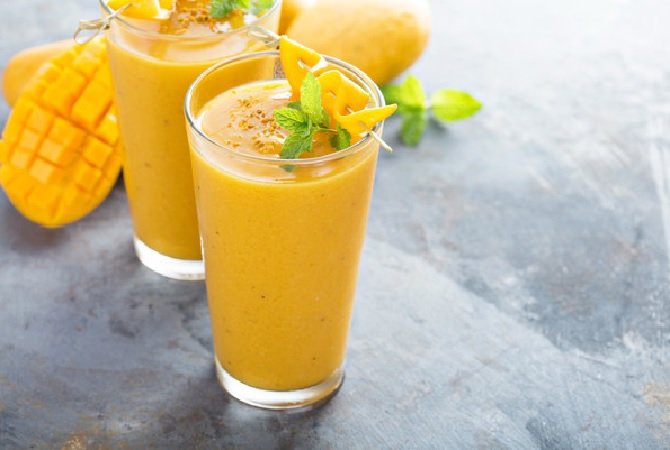 Аюрведа пищеварение - рецепт ласси с имбирем и манго