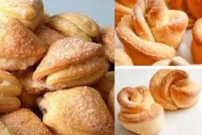 Творожные розочки фото Творожные розочки фото