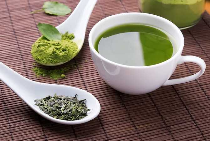 Усталость лечение продуктами, зеленый чай